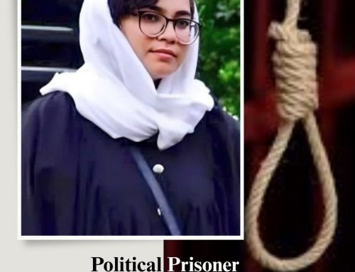 Urgent: Political Prisoner Arghavan_Fallahi, 25, has been sentenced to death in Iran.
